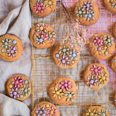 Part de Cookies em flores de primavera