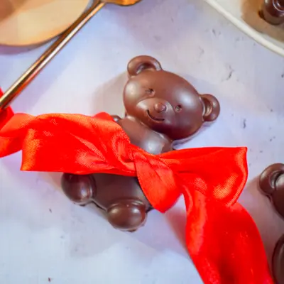 Part de Oursons croustillants à la guimauve