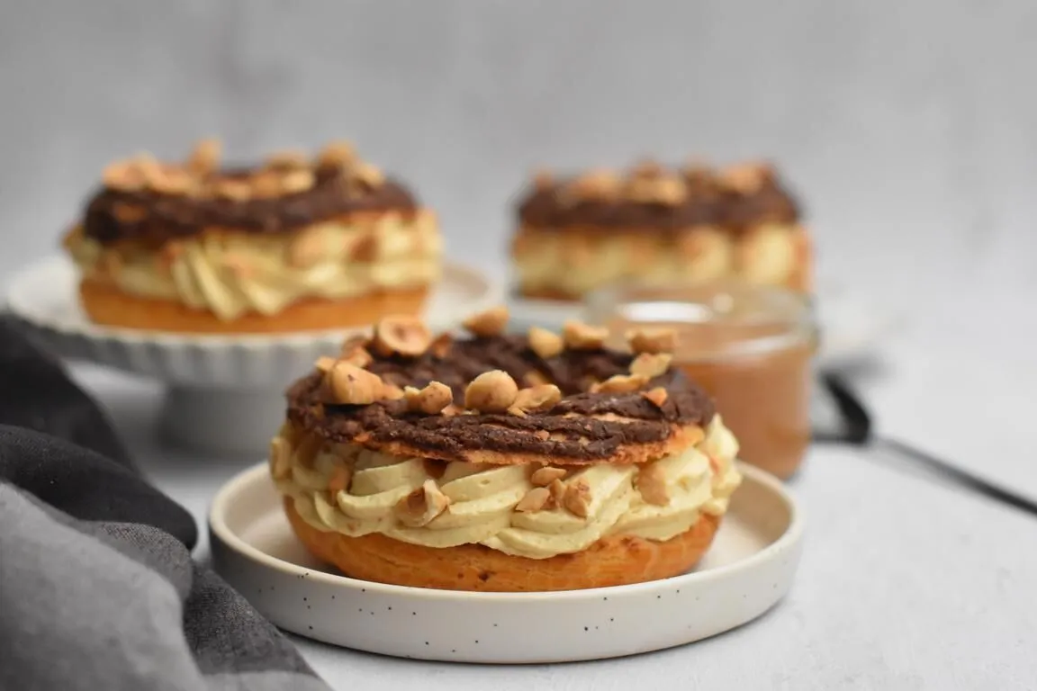 Hazelnut paris-brest (Cédric Grolet)