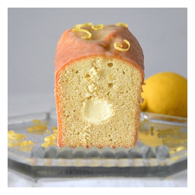 Cake citron (Pierre Hermé) & insert yuzu