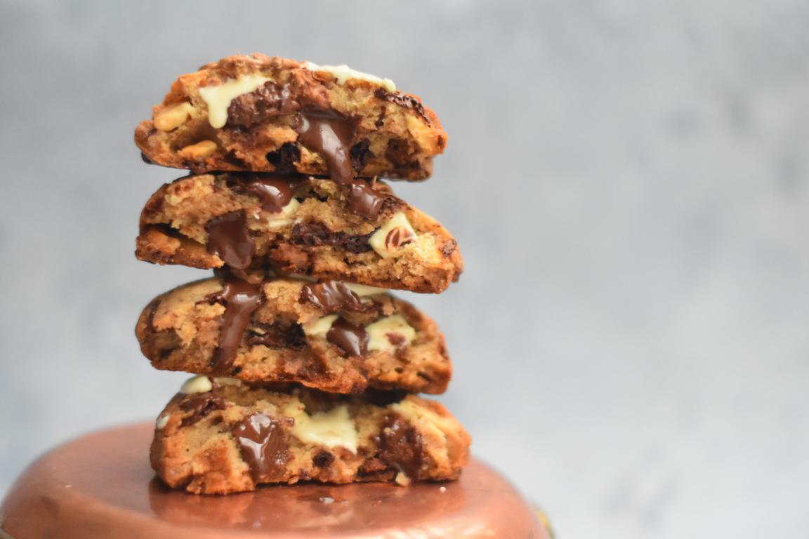 Cookies 3 chocolats (Christophe Michalak)