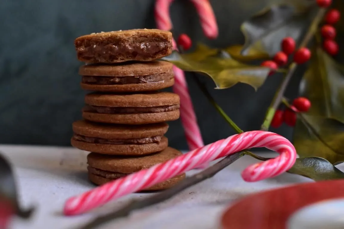 Sablés spéculoos & praliné noix de pécan (Kevin Lacote)