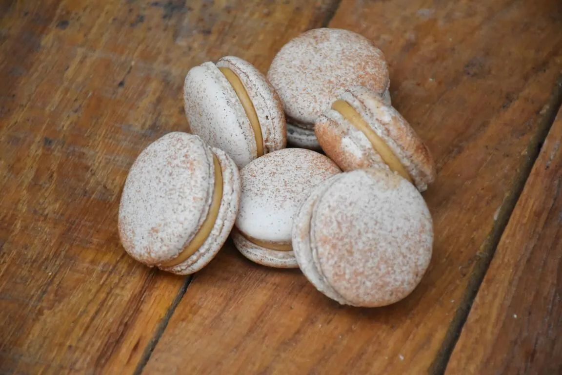 Macarons pain d'épices 