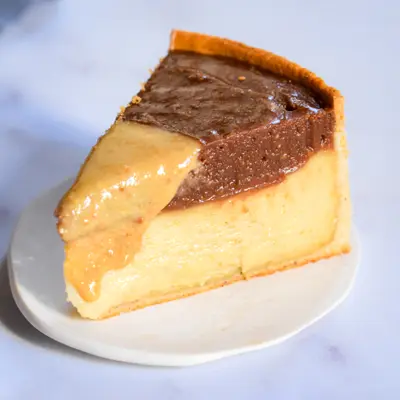 Part de 巧克力榛子奶冻