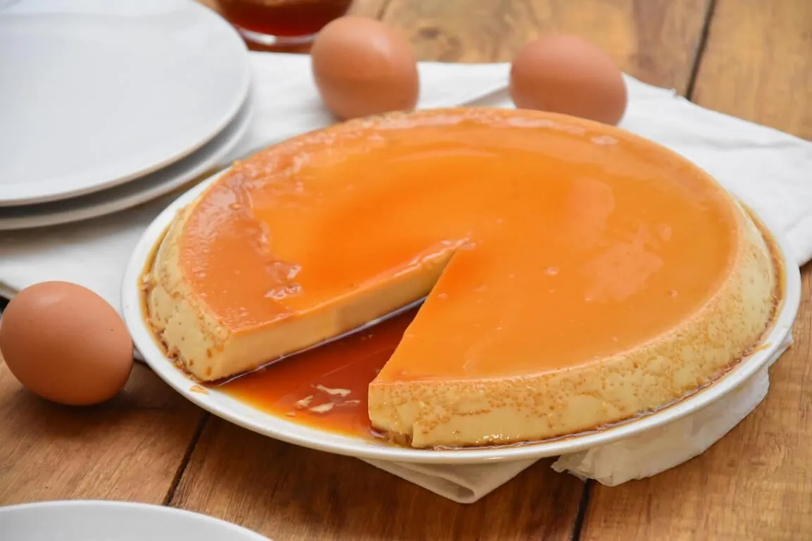  Flan aux oeufs (Crème caramel)