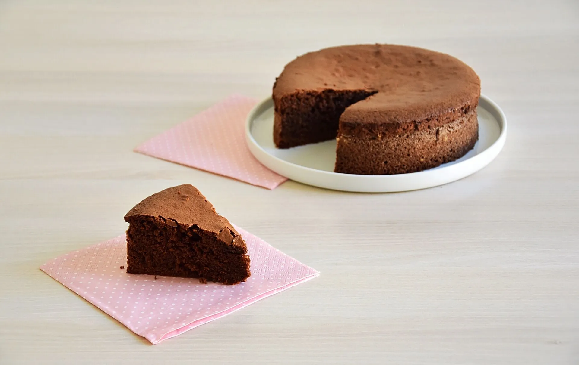 Gâteau moelleux au chocolat