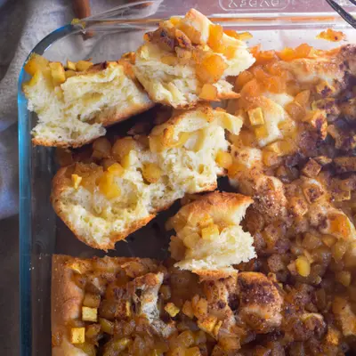 Part de Apple pie foccacia 