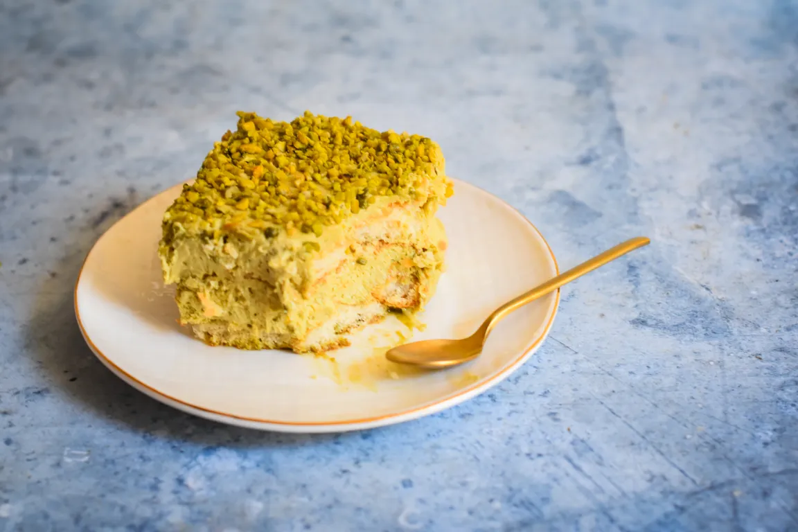 Pistachio Tiramisu