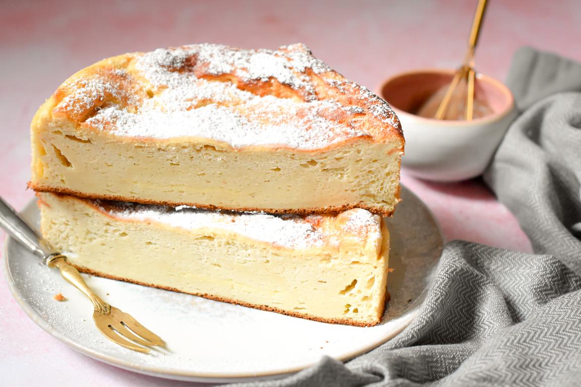Gâteau au fromage blanc & crème de marron (sans gluten)