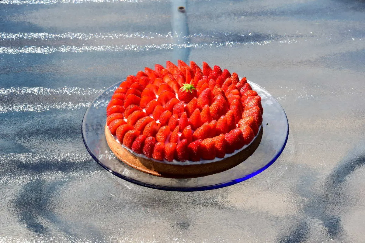 Tarte fraise & chantilly