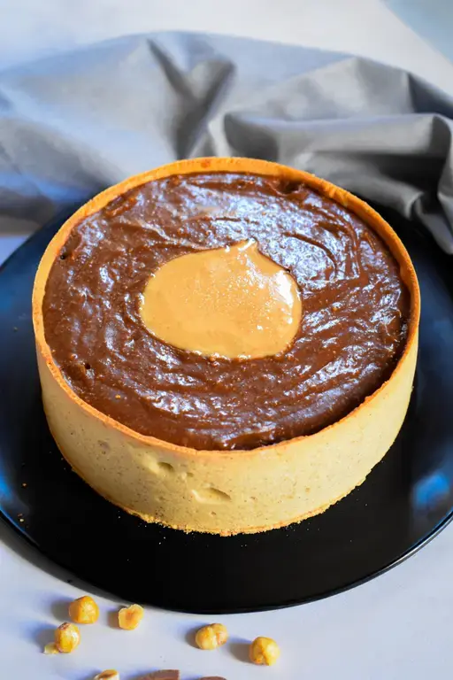 Flan chocolat noisette 11