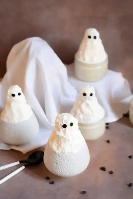 Mousse chocolat blanc halloween 5