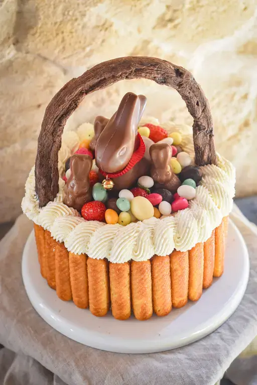 Entremets panier paques 25