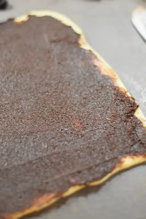 Cinnamon roll chocolat 2