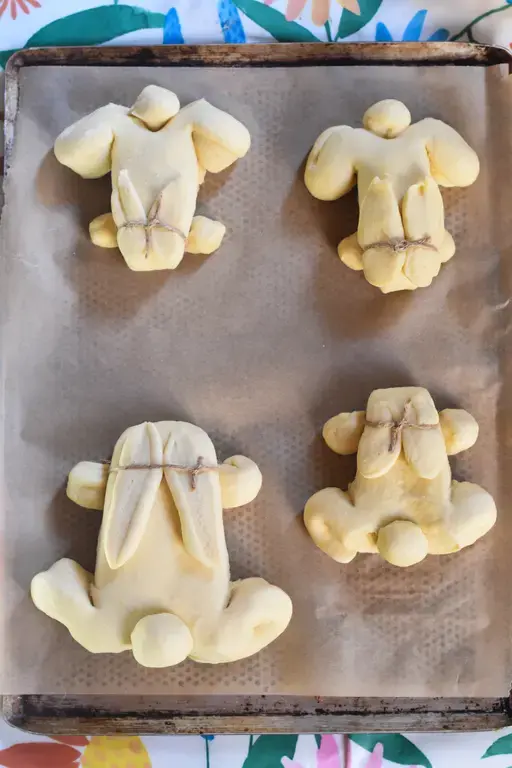 Brioche lapin paques 17