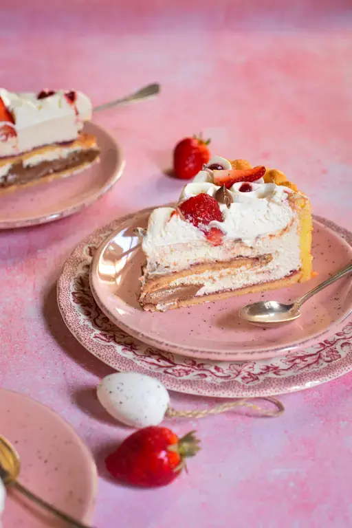 Vanilla strawberry chocolate Charlotte 18
