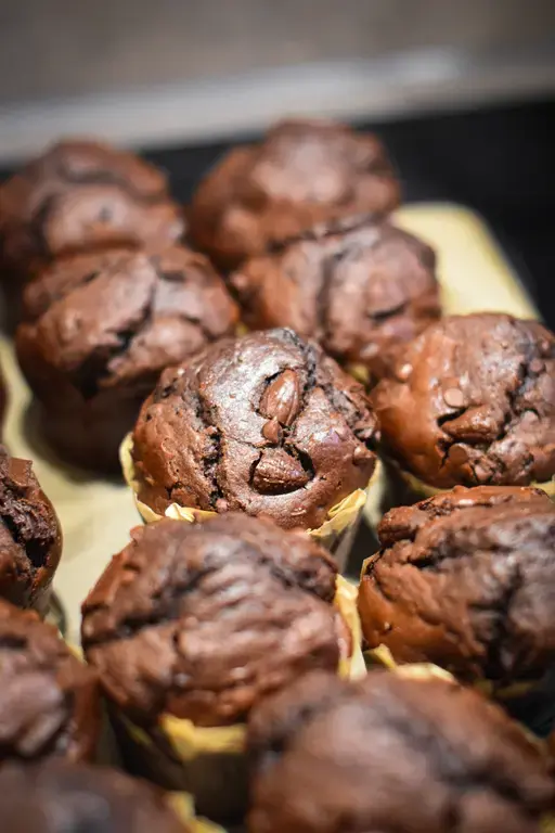 Muffins chocolat nids paques 8
