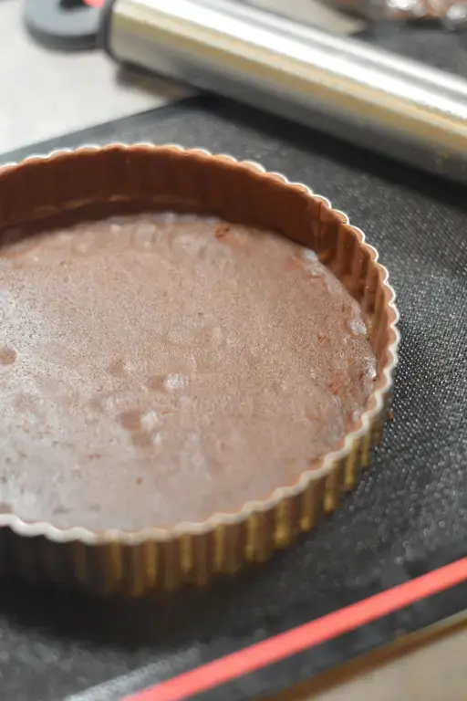 Pumpkin spice custard tart 4