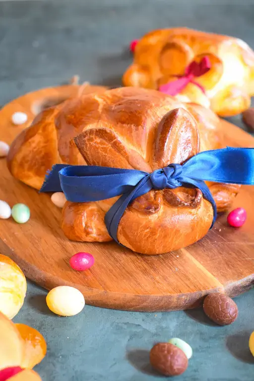 Brioche lapin paques 19