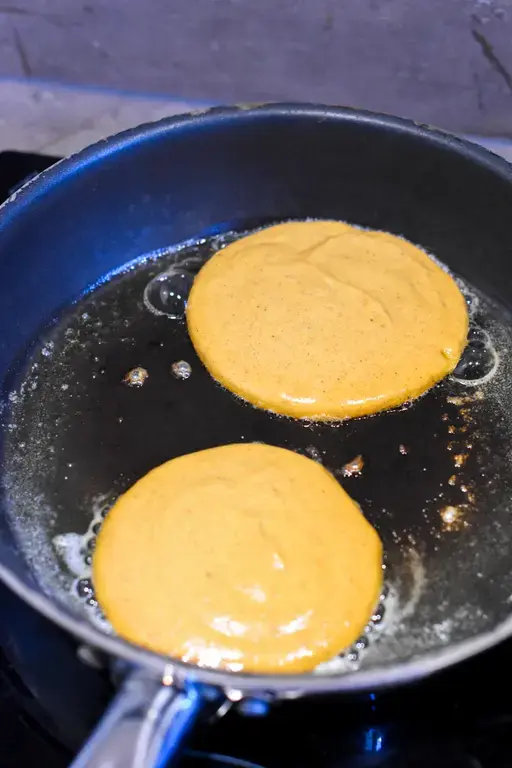 Pumpkin cinnamon pancakes 6