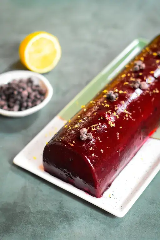 Buche myrtille citron 18