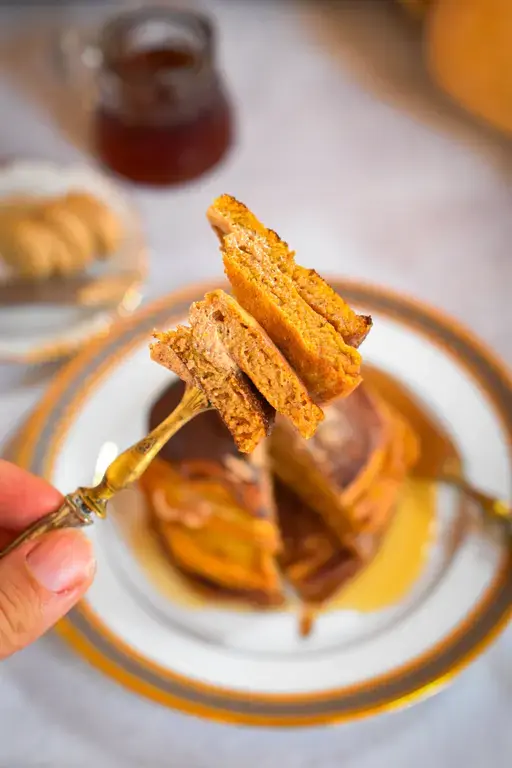 Pumpkin cinnamon pancakes 10