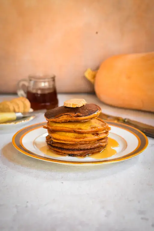 Pumpkin cinnamon pancakes 8