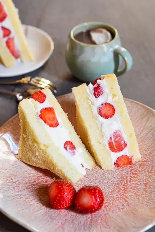 Club sandwich fraises chantilly 8