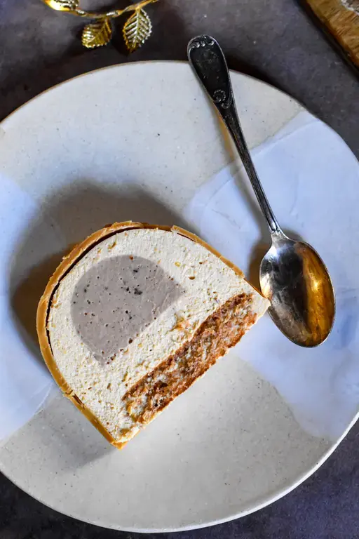 Buche marron caramel 16