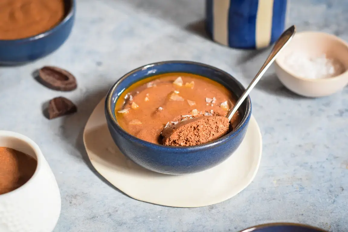 Mousse chocolat huile dolive 12