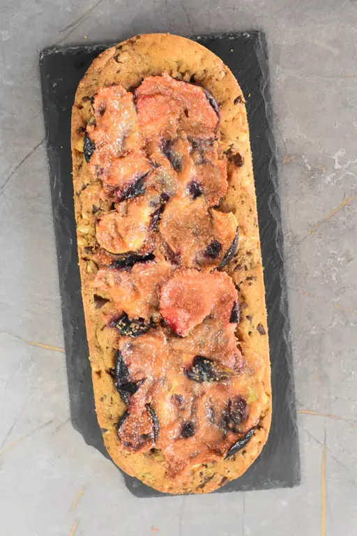 Tarte cookie figue noisette miel 10