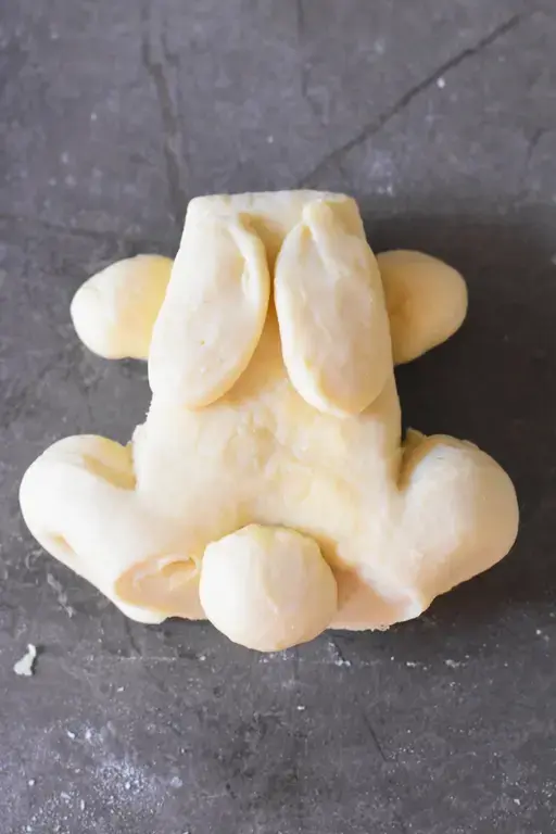 Brioche lapin paques 14