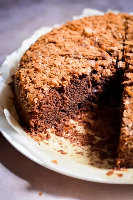Gateau chocolat croustillant 8