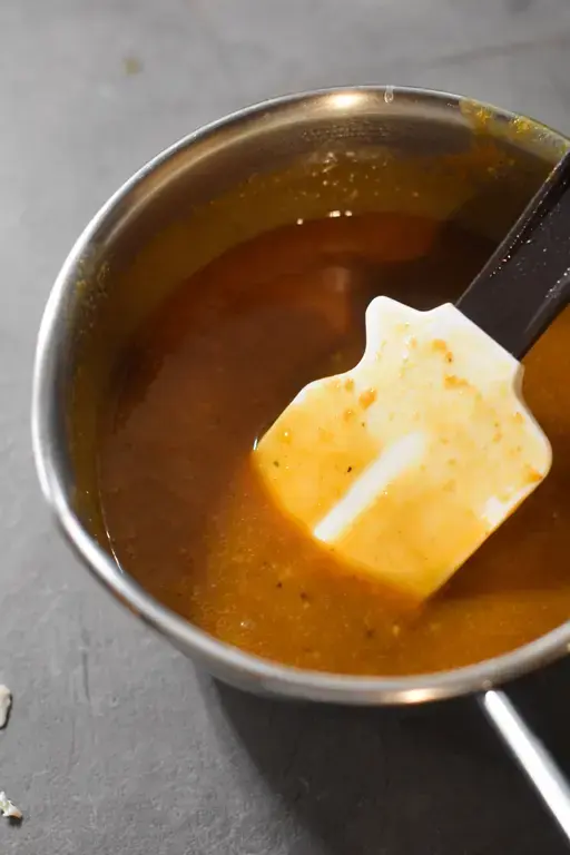 Buche marron caramel 8