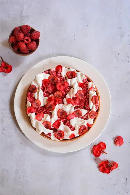 Tarte framboise meringuee 12