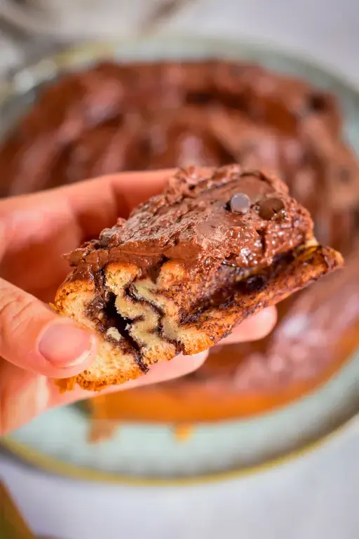 Cinnamon roll chocolat 9