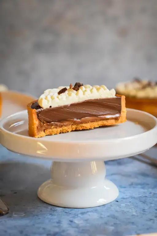 Tartelette chocolat praline chantilly 14
