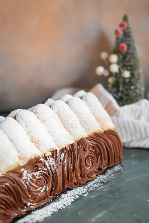 Buche tiramisu chalet 11