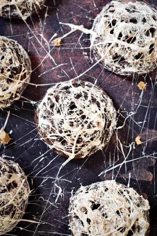 Cookies chocolat toile araignee halloween 5
