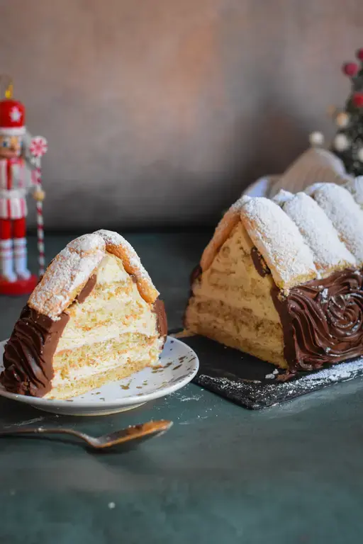 Buche tiramisu chalet 12