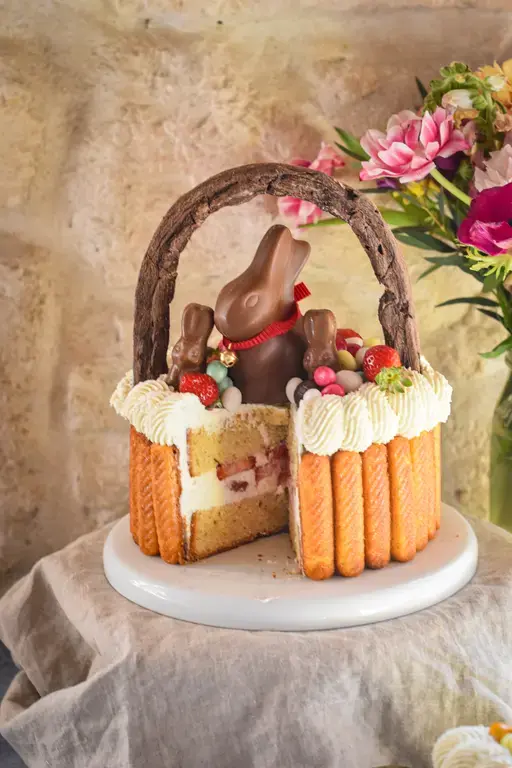Entremets panier paques 27
