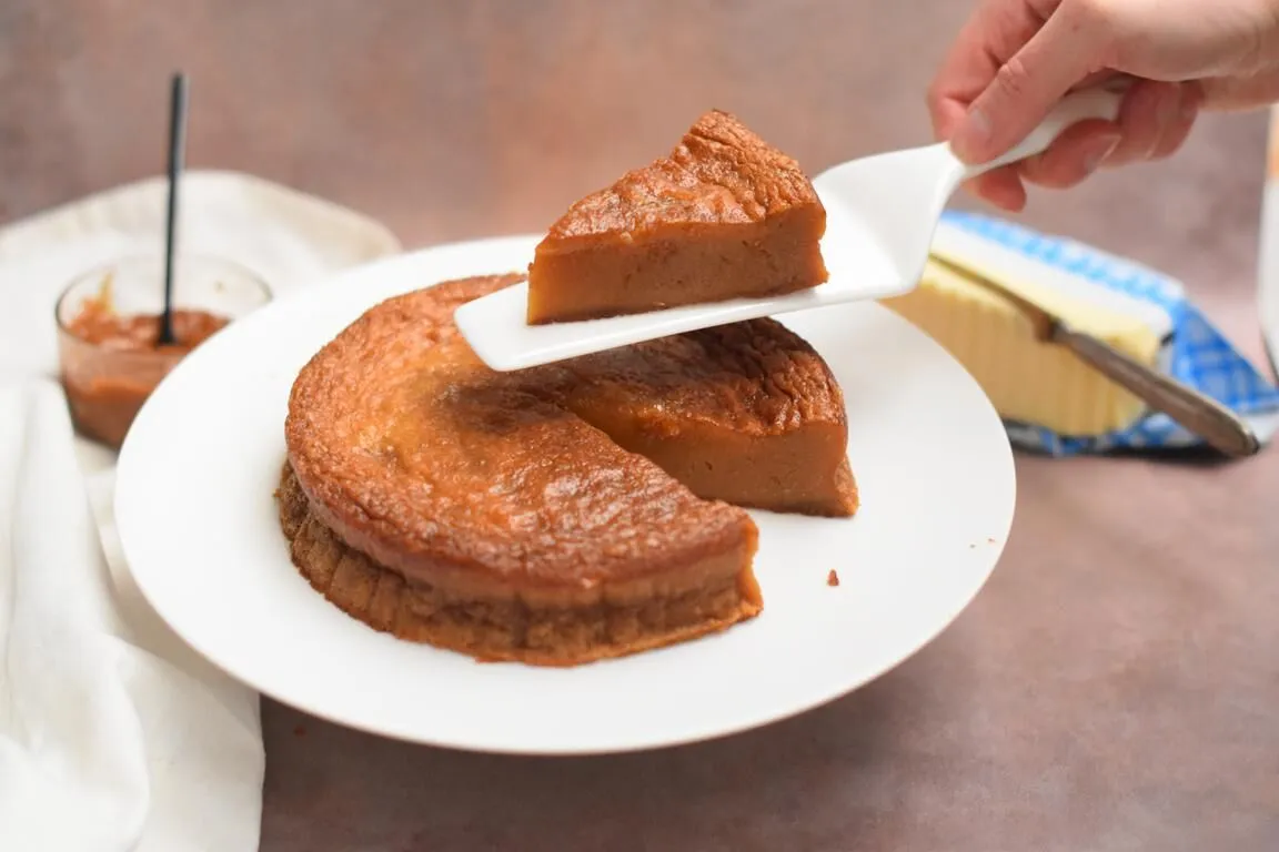 Gâteau fondant au caramel beurre salé