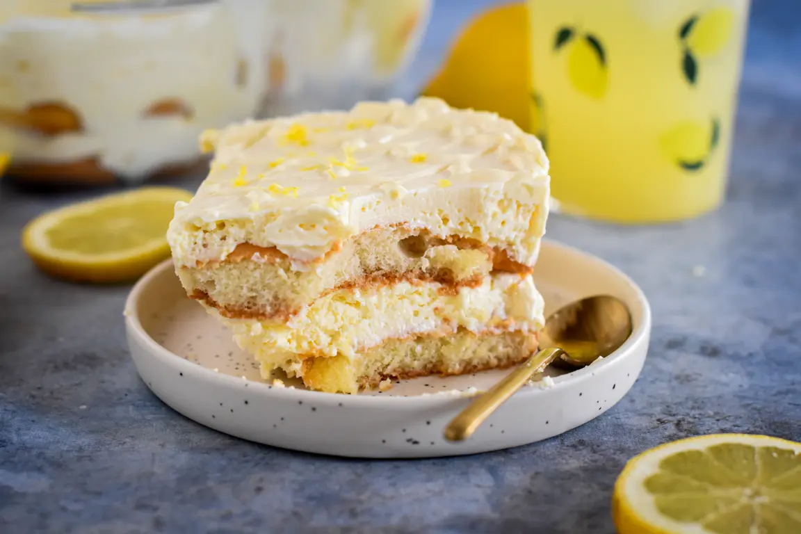 Limonlu tiramisu